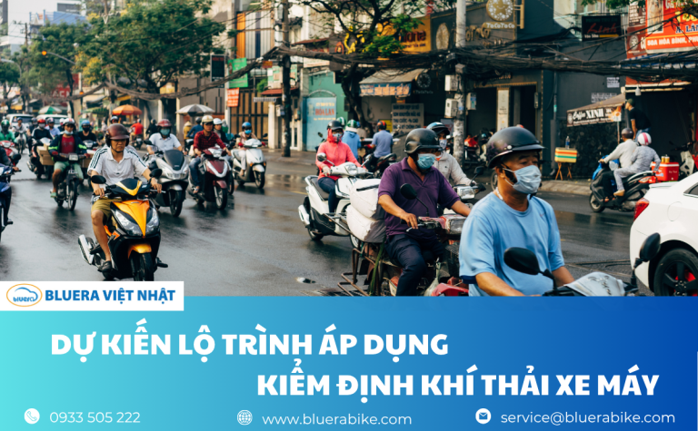 Thông tin mới nhất về lộ trình áp dụng kiểm định khí thải xe máy