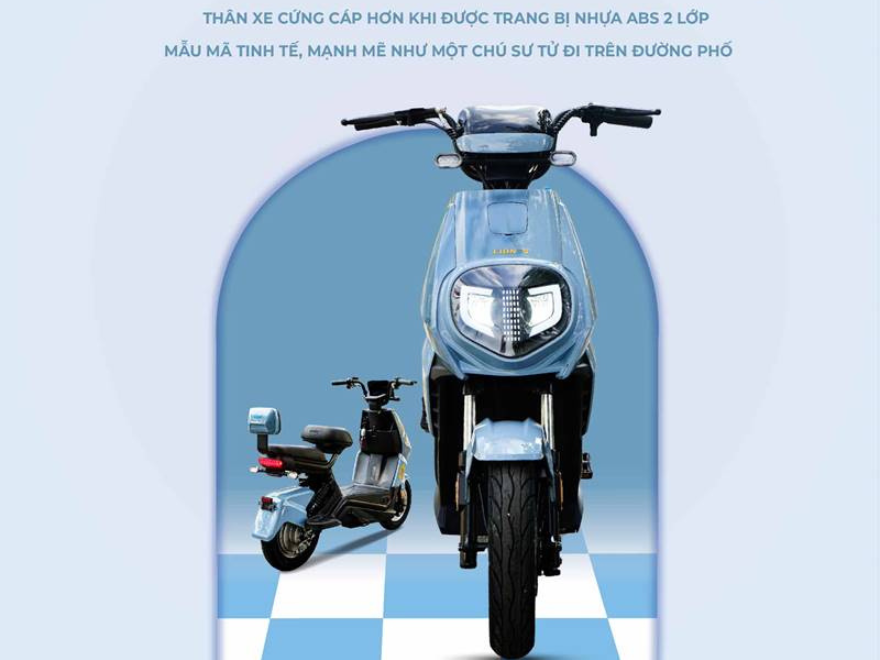 Xe điện Bluera Lion S Mạnh mẽ & Thể thao đúng chất “S” 1 Thiết kế hầm hố nổi bật