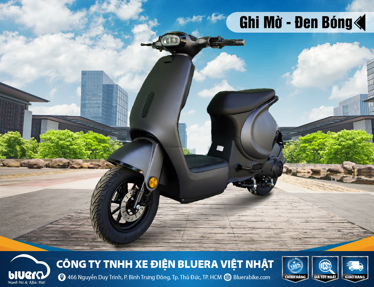 Tưng Bừng Khai Trương Xe Điện Chính Hãng Bluera Việt Nhật Đạt Nhân Tâm Tại Nhà Bè 6 AIE MS1