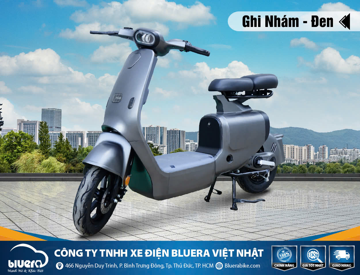 Tưng Bừng Khai Trương Xe Điện Chính Hãng Bluera Việt Nhật Đạt Nhân Tâm Tại Nhà Bè 2 Bluera S6