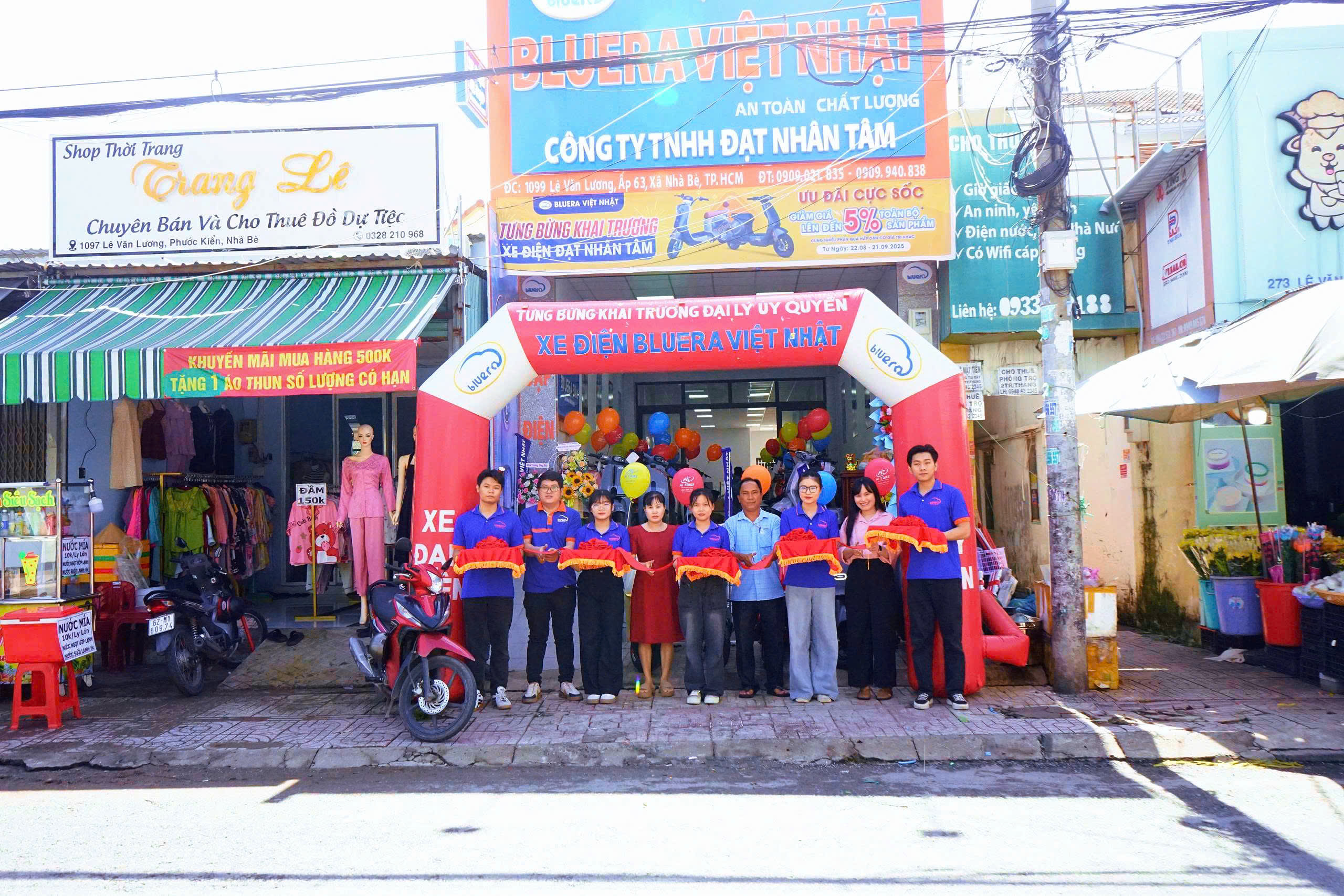 Khai Trương Cửa hàng Xe Điện Chính Hãng Bluera Việt Nhật Đạt Nhân Tâm - Nhiều Khuyễn Mãi Hấp Dẫn Đang Chờ Bạn 1 Khai Trương – Cửa hàng Xe Điện Chính Hãng Bluera Việt Nhật Thành Tay Ga